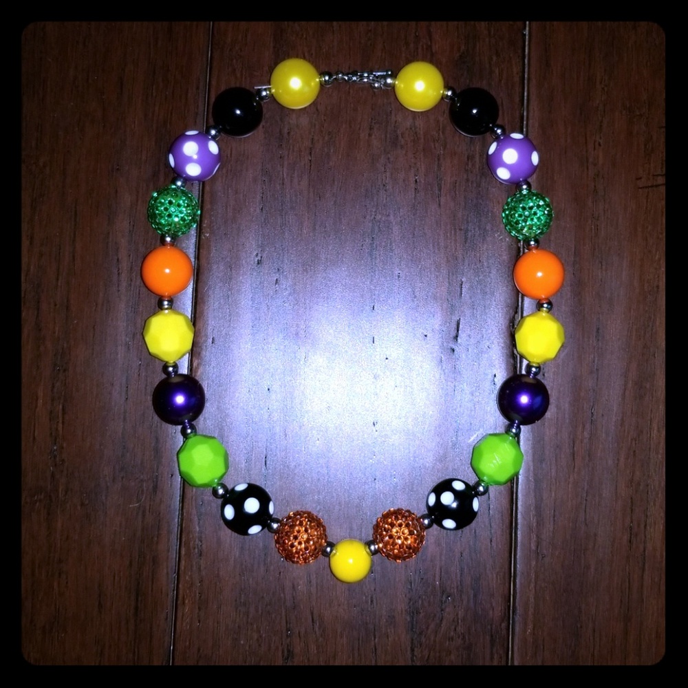 GIRLS BUBBLEGUM NECKLACE